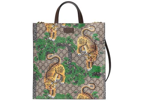 gucci bengal tote|gucci tiger ready to wear.